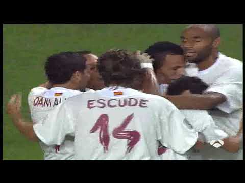 RENATO 1 0   DEL SEVILLA AL BARCELONA FINAL SUPERCOPA DE EUROPA