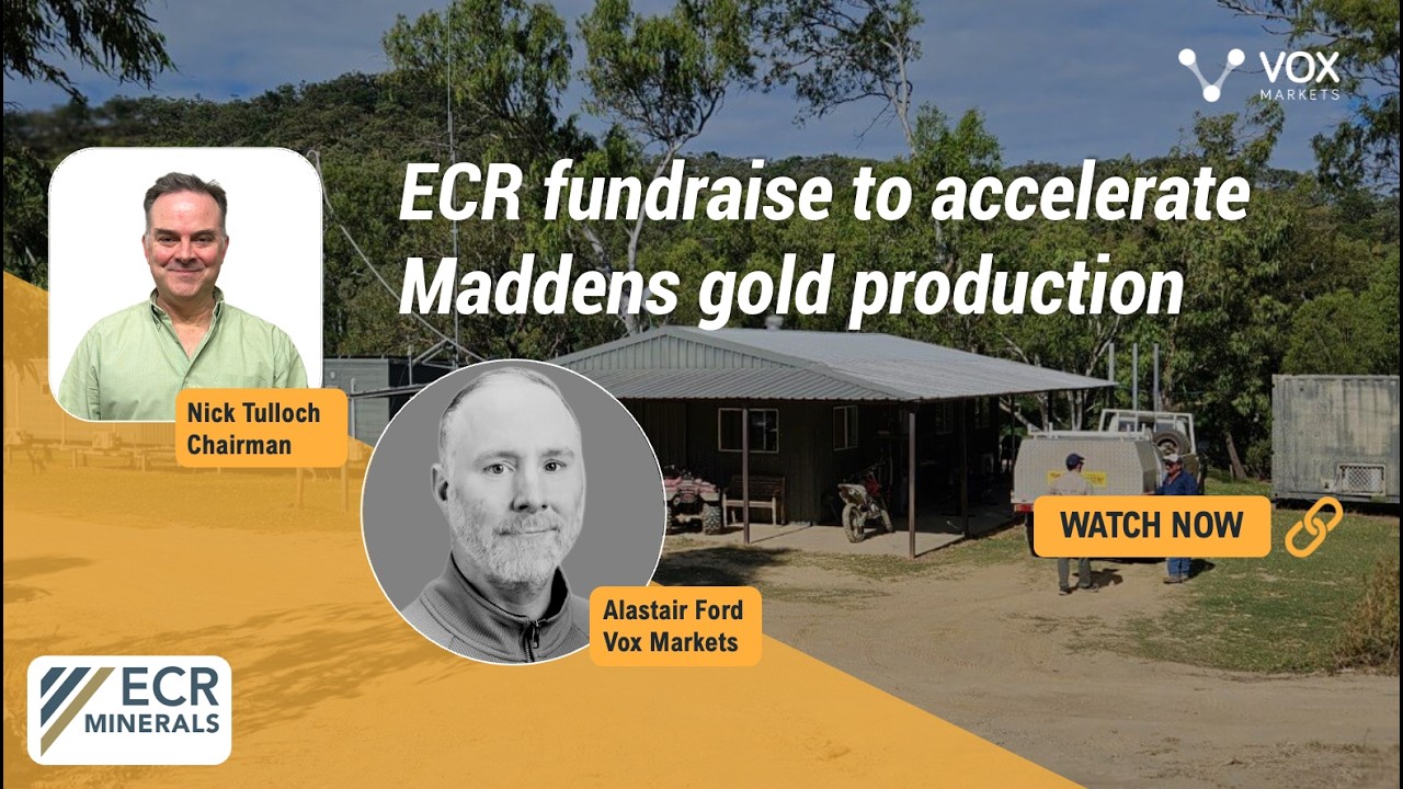 Thumbnail for ECR fundraise to accelerate Maddens gold production