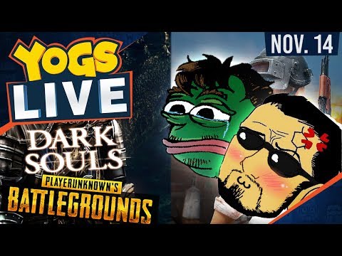 Dark Souls & PUBG w/ Barry & iSorrows (ft. Lewis & Pyrion) - 14th November 2017