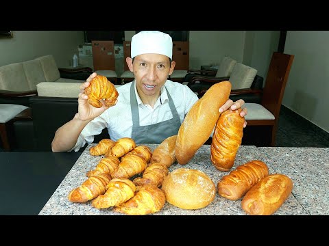 Con una sola masa obten Pan Cachito, Integral y Pan Gusano Ecuador (con el toque de Luis)