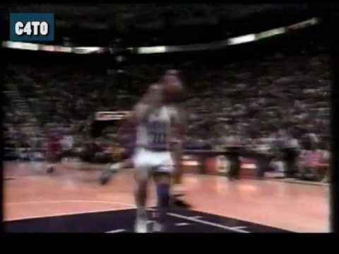 1992 NBA In your face jams - Playoffs Jordan, Blue Edwards
