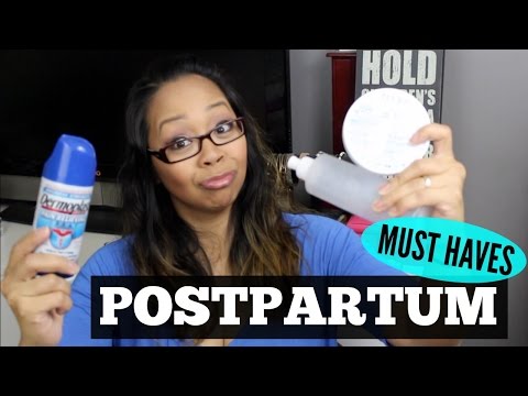 POSTPARTUM MUST HAVES | Baby #4 | MommyTipsByCole Video