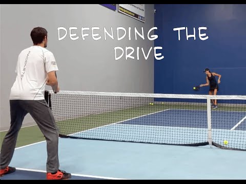 Defending the Drive: Countering the 3rd Shot Drive in Pickleball with the Three Best Strategies