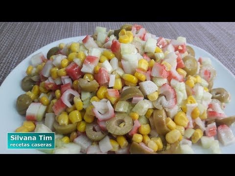 download lagu mp3 mp4 Ensalada De Kanikama Y Palmitos, download lagu Ensalada De Kanikama Y Palmitos gratis, unduh video klip Ensalada De Kanikama Y Palmitos