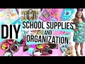 DIY SCHOOL SUPPLIES + ORGANIZATION | Back ...