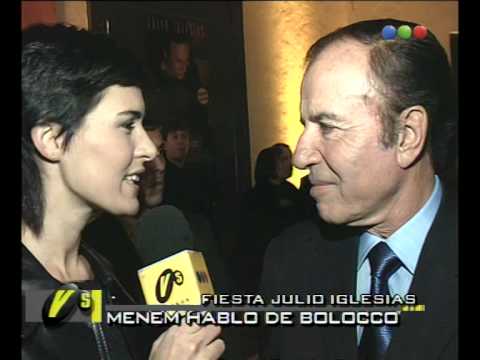 La Fiesta De Julio Iglesias, Menem - Versus
