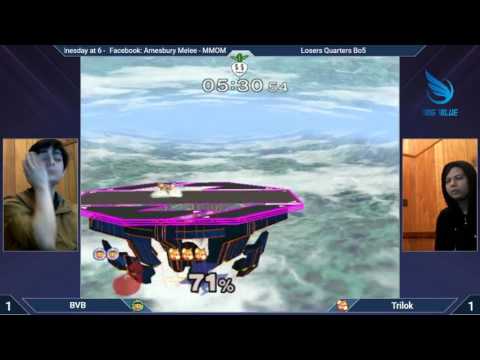 BVB (ICs) vs. Trilok (Fox) MMOM Bi-Monthly #5 SSBM Pro Bracket LQF Part 1