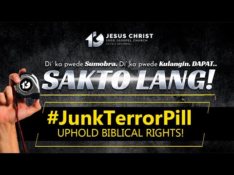 Sakto Lang: #JunkTerrorPill