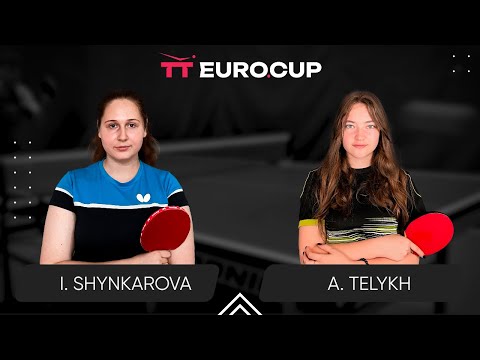 11:10 Iryna Shynkarova - Anastasiia Telykh 12.12.2023 TT Euro.Cup Women Ukraine Master. TABLE 3