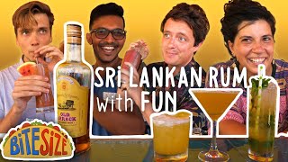Sri Lanka's Local Spirit Arrack | Cocktail Competition | Local Produce & Cheap!!!
