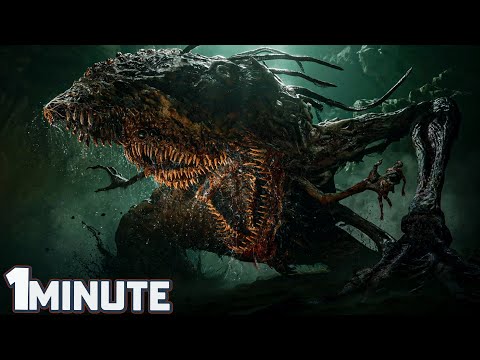 LORD OF THE FALLEN Boss Fight (The Congregator Of Flesh) With Just A Bow Gun In 1 Minute NGP 3