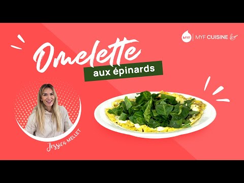 Recette de l'omelette aux épinards - Jessica Mellet - Move Your Fit