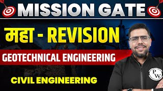 Geotechnical Engineering One Shot | Maha Revision | GATE 2024 Preparation Civil Engineering
