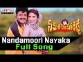 Nandamoori Nayaka Full Song ll Samarasimha Reddy Songs ll  Bala Krishna,Anjala Javeri, Simran
