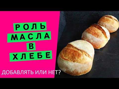 , title : 'Роль масла 🧈 в хлебе 🍞: наглядный ЭКСПЕРИМЕНТ 🧪! (Пеку три буханки по-разному, разбор в конце!)