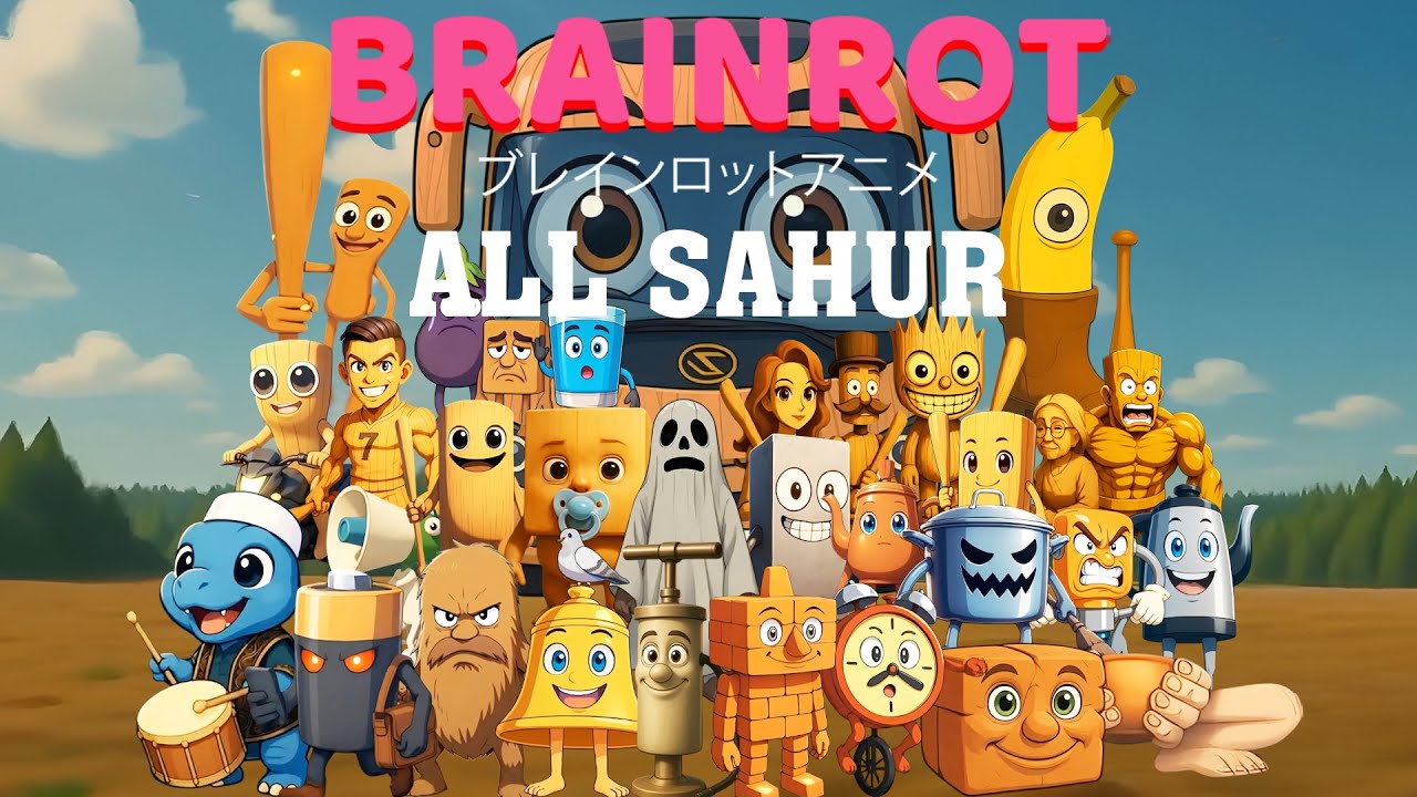 ITALIAN BRAINROT (ALL SAHUR #P3): ANIME OPENING | FULL SAHUR NAME| Oficial Music Video