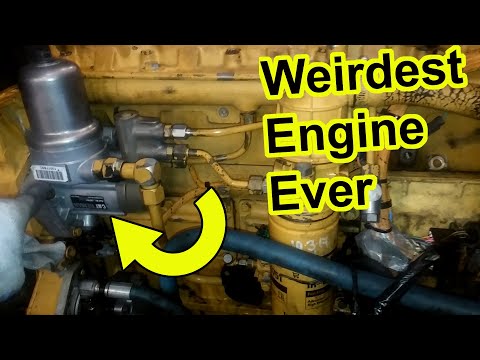 Der seltsamste Cat-Motor, der je gebaut wurde! Der 1WM Cat-Dieselmotor.