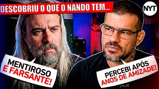 Nando Moura é acusado de ter problema mental e reluta para responder