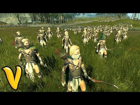 LAST STAND OF THE WOOD ELVES! :: Total War WARHAMMER Wood Elves Gameplay!