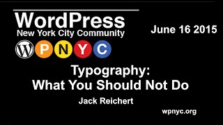 Typography: What You Should Not Do