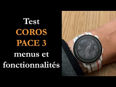 Test COROS PACE 3 : bien plus que de l'entrée de gamme