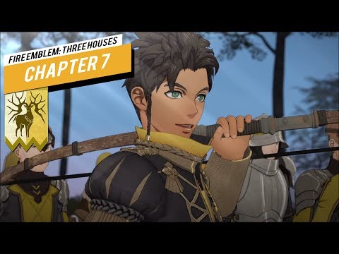 Fire Emblem: Three Houses: Part 1 - Field of the Eagle and Lion (Golden Deer/Female Byleth)