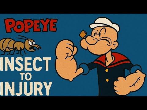 Popeye | Insect to Injury | 1956 | Animation | Comedy