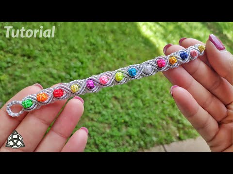 NEW Macrame Celtic Bracelet DIY Macrame Crafts