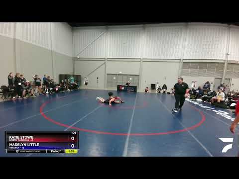 105 Lbs Round 1 (6 Team) - Katie Stowe, North Carolina Vs Madelyn Little, Virginia 4ef0