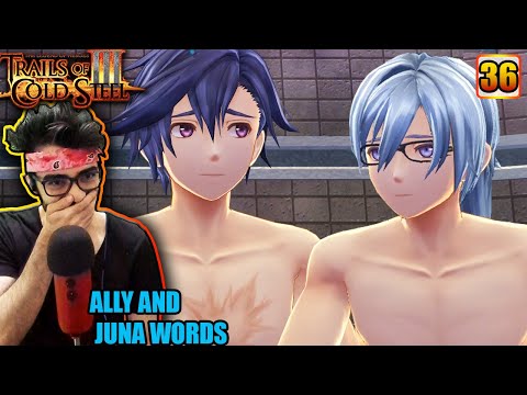 Kurt & Rean Bath Steam | Trails of Cold Steel 3 Walkthrough | Hard Mode | Part 36
