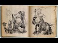 The Man Who Inspired Disney Heinrich Kley ORIGINAL Sketchbook Tour