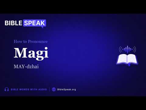 How to Pronounce Magi video thumbnail