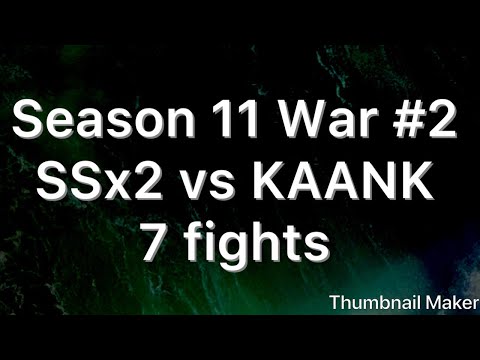 SSx2 vs KAANK alliance war season 11 war #2 path 7 hidden nodes mister sinister Annihilus mephisto