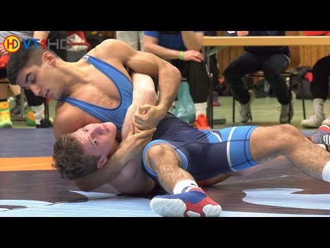 🤼 | Wrestling | German Championships 2019 Cadets (Freestyle)- 65kg Round 6 | ALBERT vs. GOLMOHAMMADI