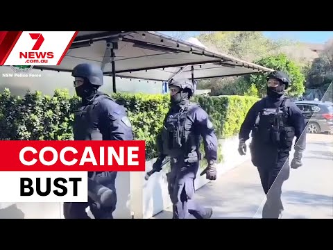 Logistics workers arrested in massive cocaine bust | 7NEWS