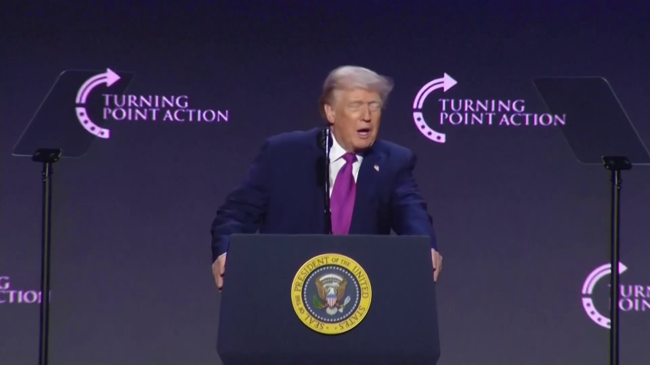 Donald Trump full TPUSA Arizona speech: President addresses Iran war, midterm elections