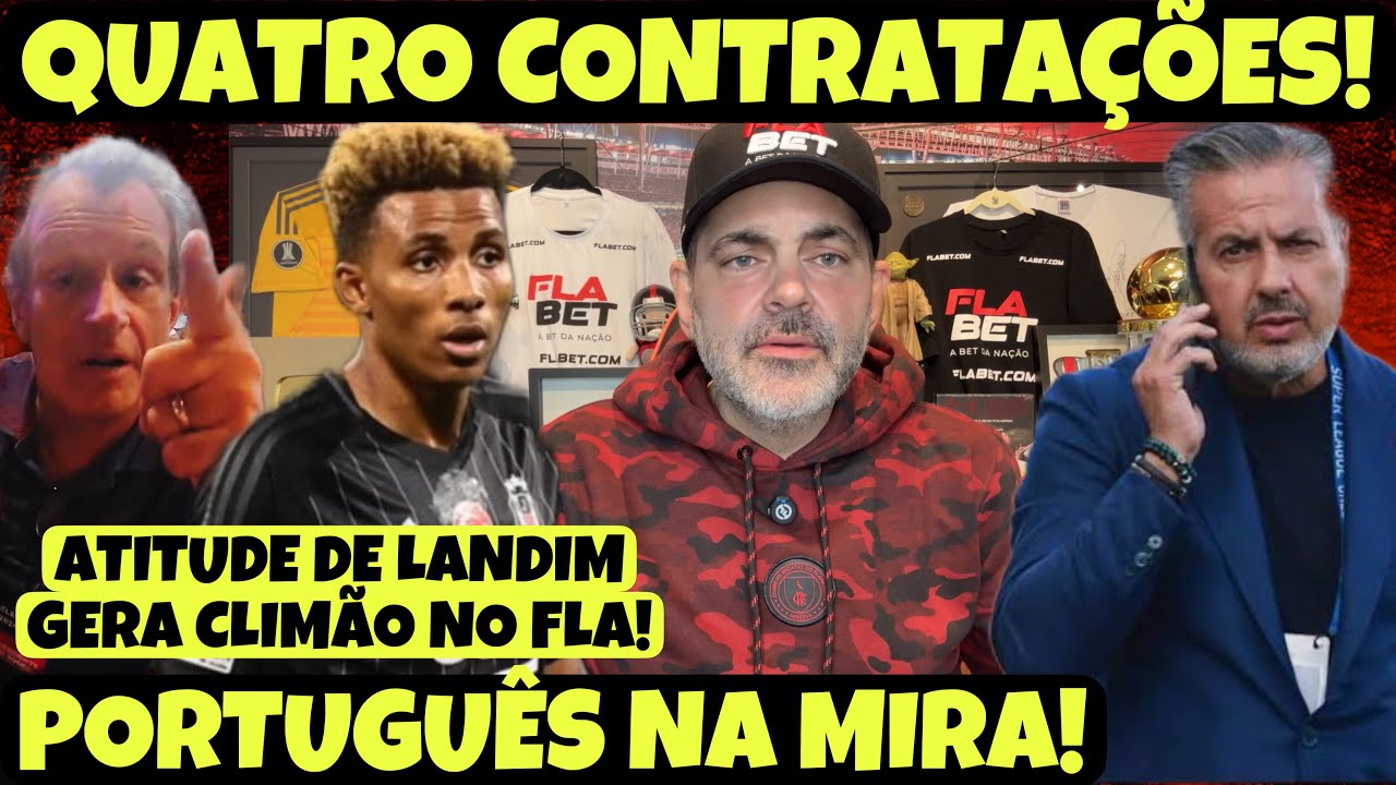CLIMÃO! ATITUDE DE LANDIM IRRITA! BAP: “VAMOS GANHAR A P… TODA”! PORTUGUÊS NA MIRA E 4 CONTRATAÇÕES!