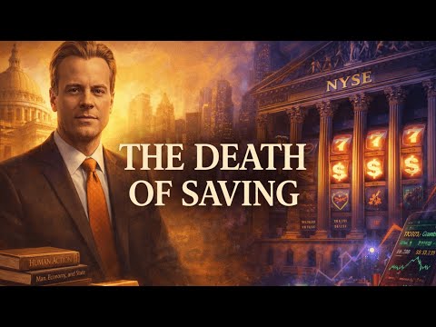 Why Saving Died, Markets Became Casinos, & Young People Are Trapped | Jeff Deist