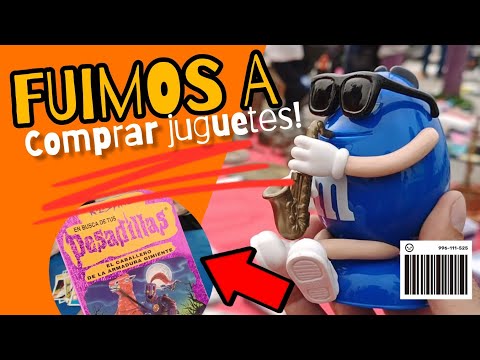 BUYING TOYS at the flea market!