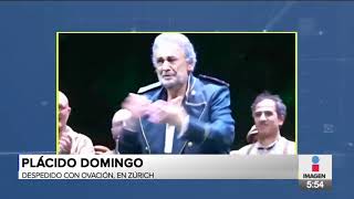 ¡Así fue la gran ovación para Plácido Domingo en la Ópera de Zürich! | Noticias con Paco Zea