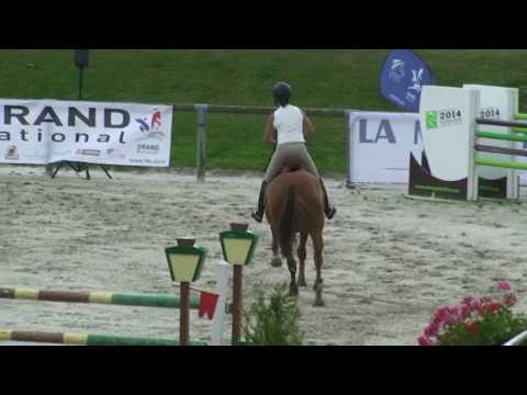 Prisca Saint-Clair- jumping horse  by Le Tot de Semilly