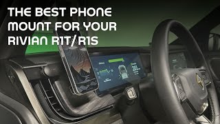 Here’s the best phone mount for Rivian owners