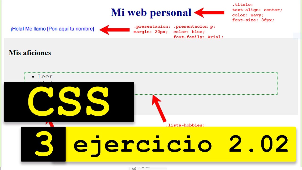 css 03 - Ejercicio T2.02