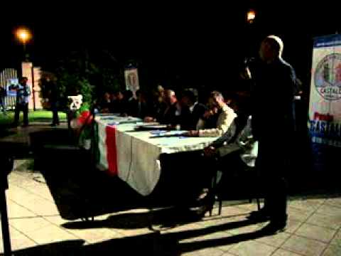 Fabio De Angelis a Ceprano per la chiusura della campagna elettorale