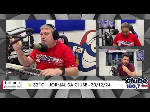 Jornal da Clube - 20/12/24 - Edição do Almoço