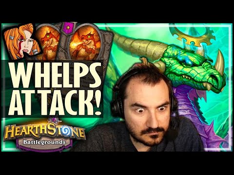 TURNING WHELP BUILD INTO A CHAMPION! - Hearthstone Battlegrounds