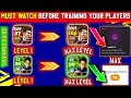 Easy way to train a player to max rating efootball 2024| How to boost your player