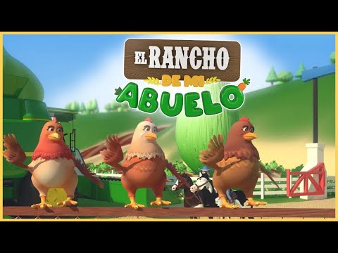 La Gallina Catalina 🐔 Canciones Infantiles del Rancho de mi Abuelo 🐔 Videos para niños