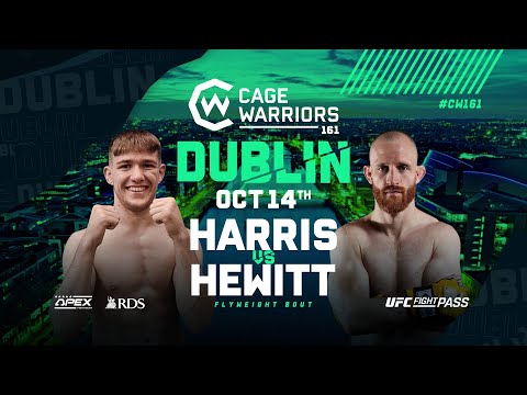 Ger Harris vs. Ryan Hewitt | FULL FIGHT | CW 161 Dublin