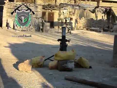 استهداف كتيبة الحسن بقذائف الهاون مواقع قوات النظام في محيط بلدة عقربا في ريف دمشق